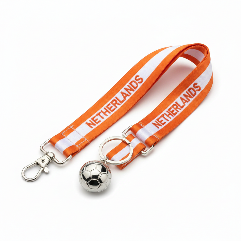 Fan Keychain & Lanyard Set - Netherlands