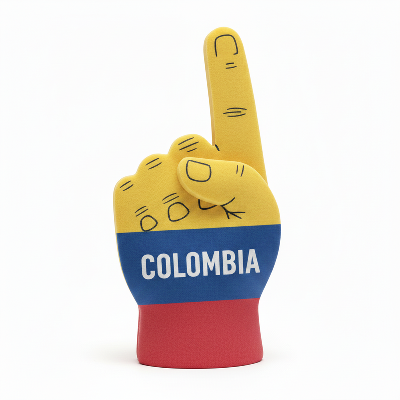 World Cup Foam Finger - Colombia
