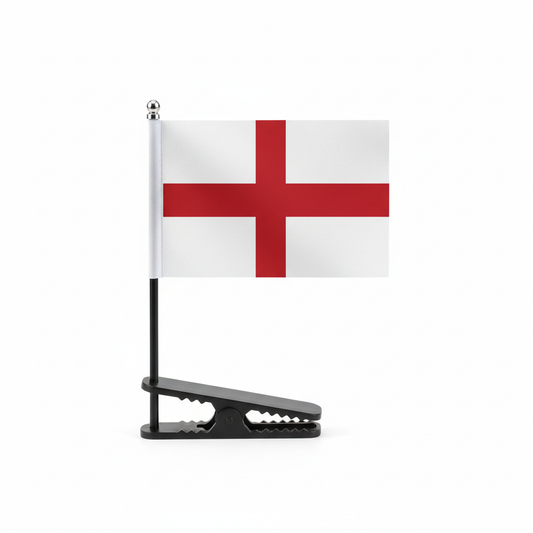 Car Flag Window Clip - England