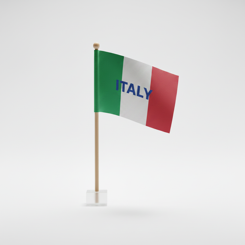 Mini Flag on Stick - Italy