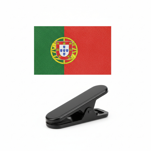 Car Flag Window Clip - Portugal