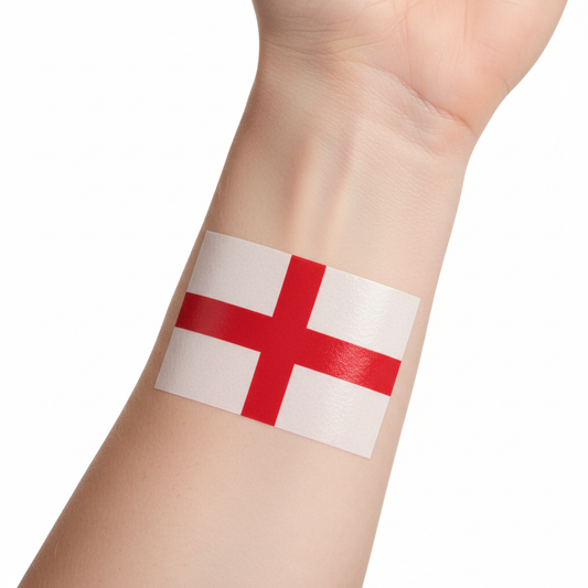 Temporary Flag Tattoos - England