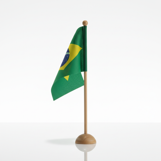Mini Flag on Stick - Brazil