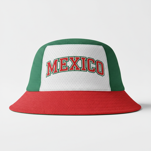Jersey Style Bucket Hat - Mexico