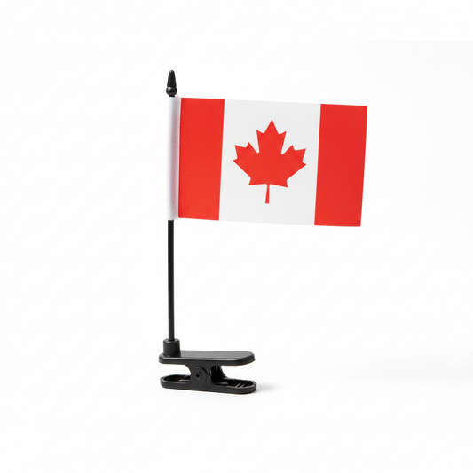 Car Flag Window Clip - Canada