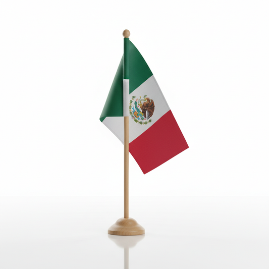 Mini Flag on Stick - Mexico