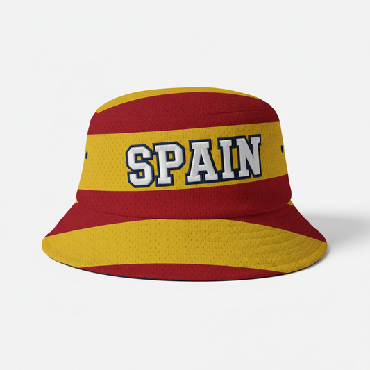 Jersey Style Bucket Hat - Spain