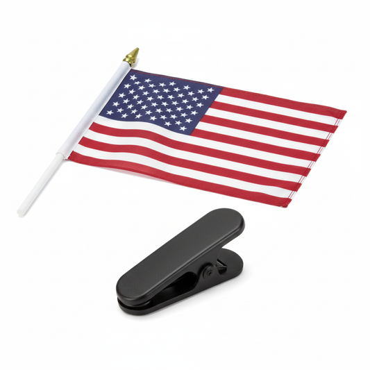 Car Flag Window Clip - United States
