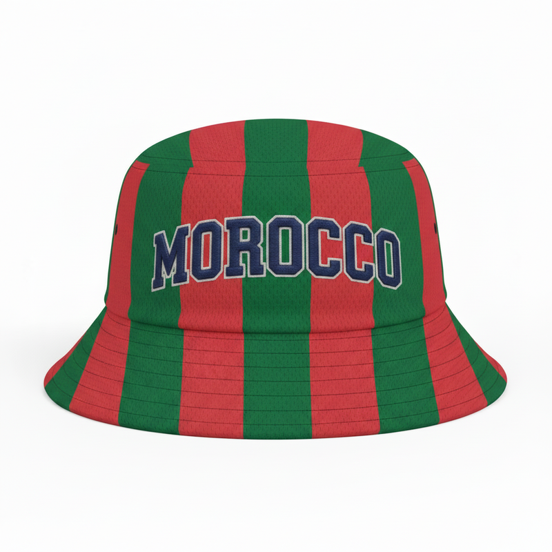 Jersey Style Bucket Hat - Morocco