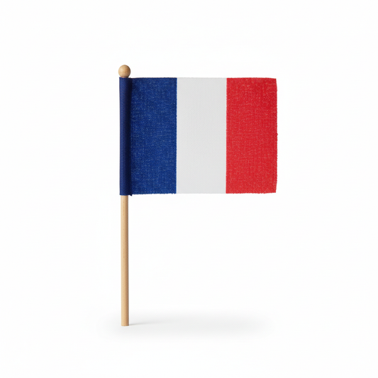Mini Flag on Stick - France