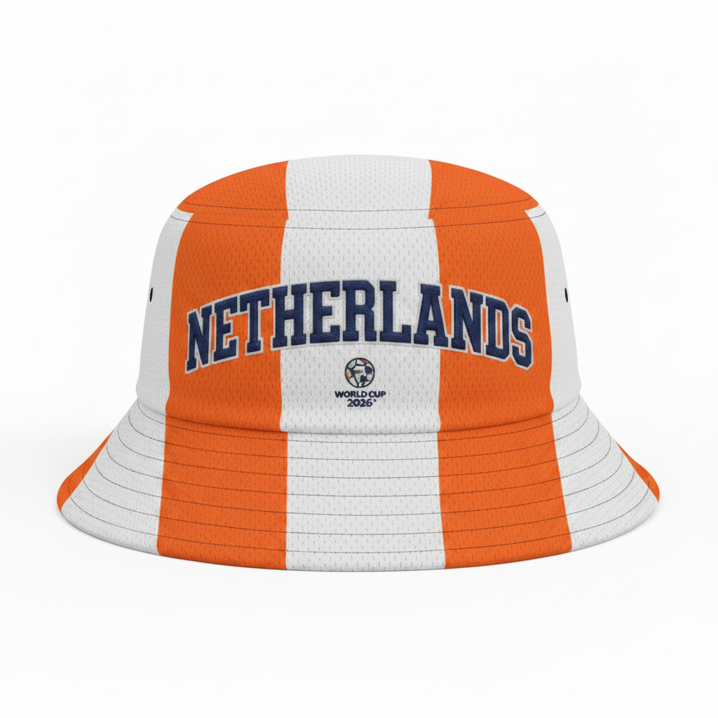 Jersey Style Bucket Hat - Netherlands