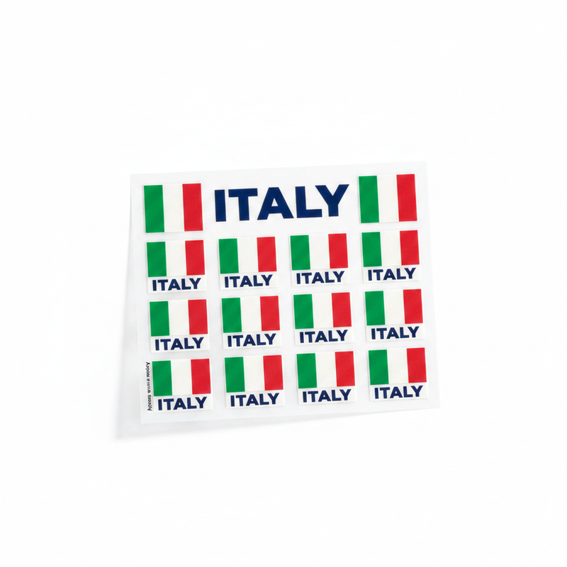 Temporary Flag Tattoos - Italy